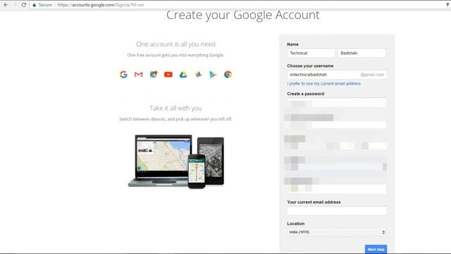 How to create a Gmail Account Easily? Email kaise khole | YouTube SEO Help Hindi | Tech Ungli смотреть онлайн