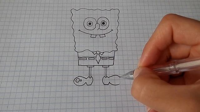 Как нарисовать Губку Боба Квадратные Штаны /5/Spongebob squarepants смотреть онлайн