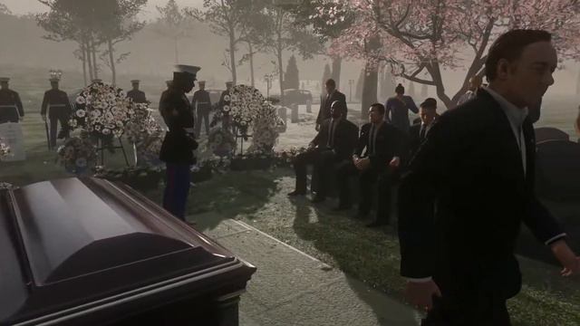 Call of Duty: Advanced Warfare - Press F to pay respects scene (The Funeral) смотреть онлайн