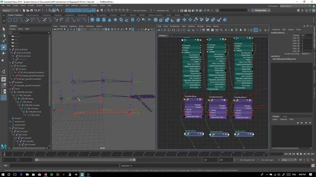 Maya 2018 Creating an IK to FK switch смотреть онлайн