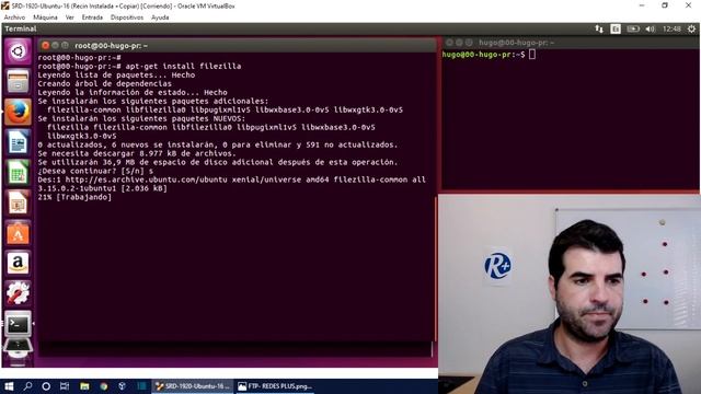? FTP LINUX #1? INSTALAR Servidor FTP - ProFtpd ?Ubuntu смотреть онлайн
