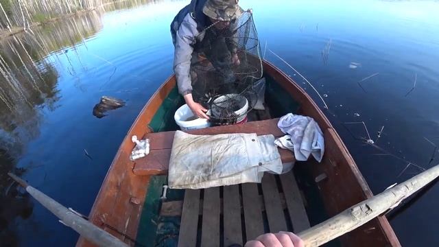 Уехали в избу/наводим порядки/рыбачим на самаловки, продольники, вершу/ 2 часть смотреть онлайн