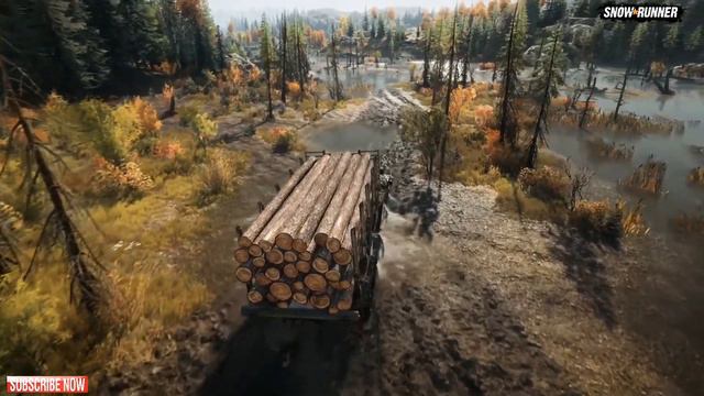SnowRunner: Best Truck Medium Logs - Wolf смотреть онлайн