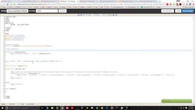 SQL Database Using PHP : Lesson#5 BETWEEN Using godaddy.com смотреть онлайн