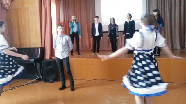 2014 Ах,эти тучи в голубом. Репетиция. Лицей №2. Сердобск, Вилкова Кристина . смотреть онлайн