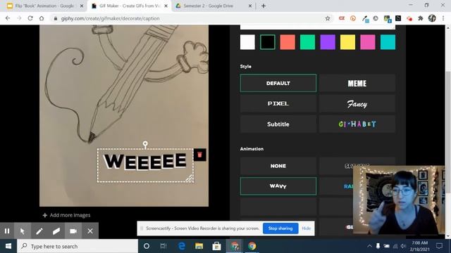 How to make a gif of your animation using Giphy.com смотреть онлайн