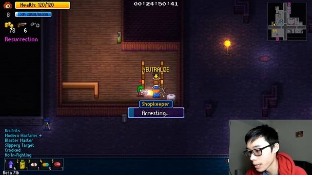 COP BIG QUEST: I AM THE LAW!!! Danny Plays Streets Of Rogue #21 смотреть онлайн