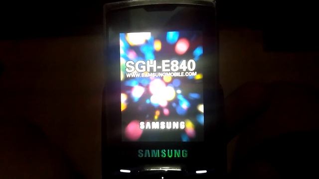 Samsung SGH-E840 Shutdown/Startup