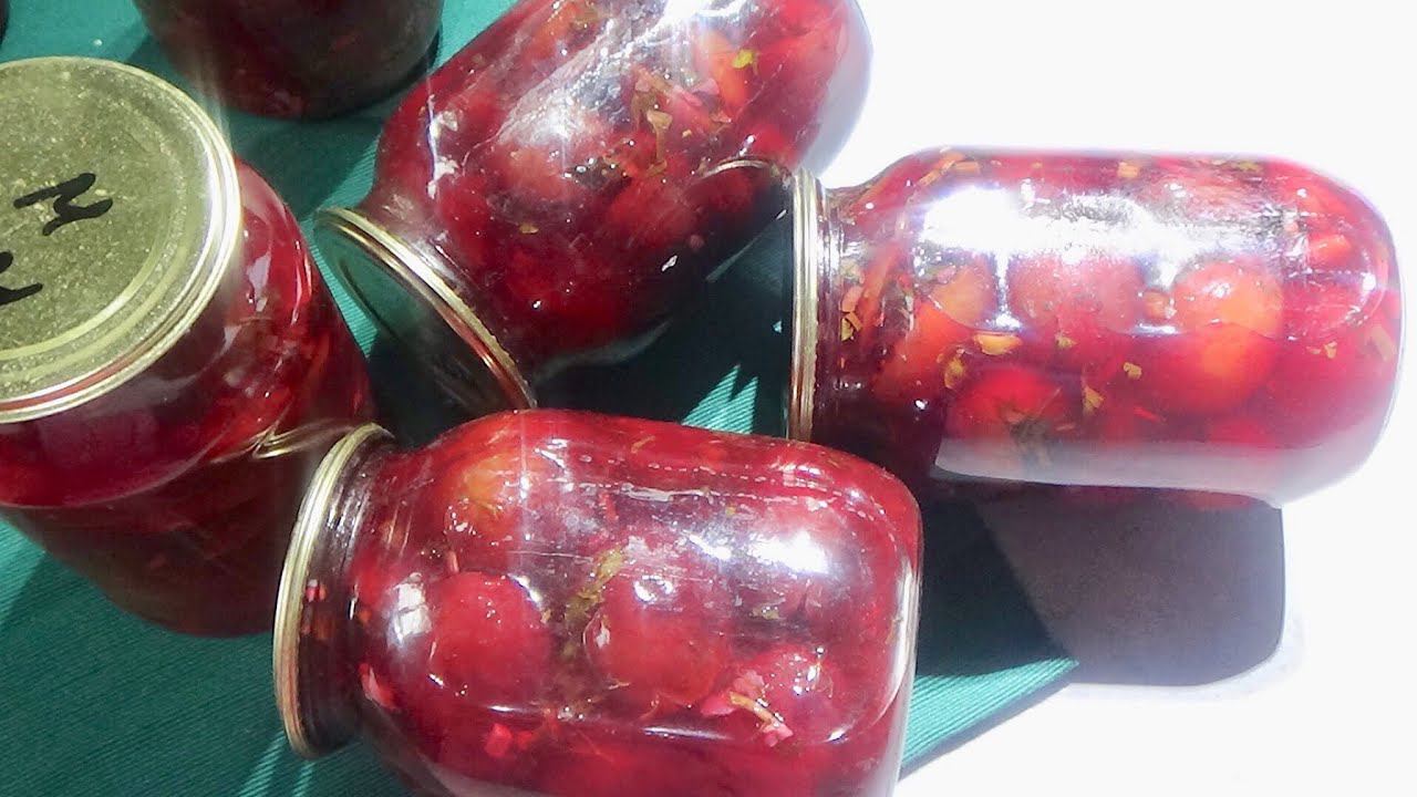 Маринованная слива с начинкой на зиму!Очень вкусная закуска!