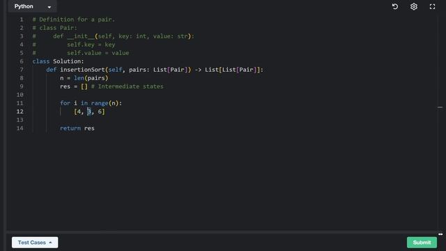 Implement Insertion Sort смотреть онлайн