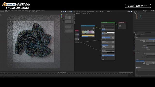Procedural Abstract Art Using Geometry Nodes - Blender Every Day #145 смотреть онлайн