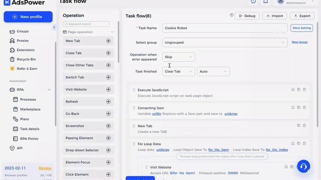 Cookie Robot: automatically farm cookies | AdsPower RPA смотреть онлайн