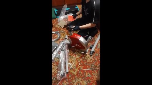 Велотренажера FitVibe не хватает компьютера.нагрузки нет.седушка регулирует.обзор покупки смотреть онлайн