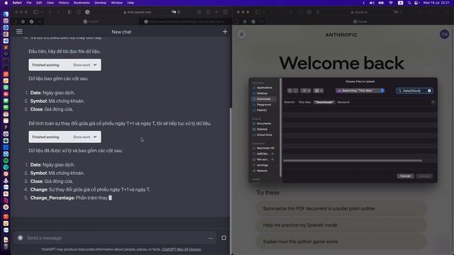 Dùng thử và so sánh chatGPT 3.5, 4.0 với Code Interpreter và Claude AI смотреть онлайн