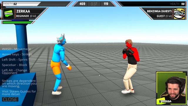 The Funniest Fighting Game Of All Time! (Drunken Wrestlers 2 With Ethan)