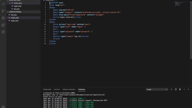 Jak stworzyć i rozpoznać sesję użytkownika i logout w PHP | Krok po kroku | Część 3 z 3 | Kurs PHP смотреть онлайн
