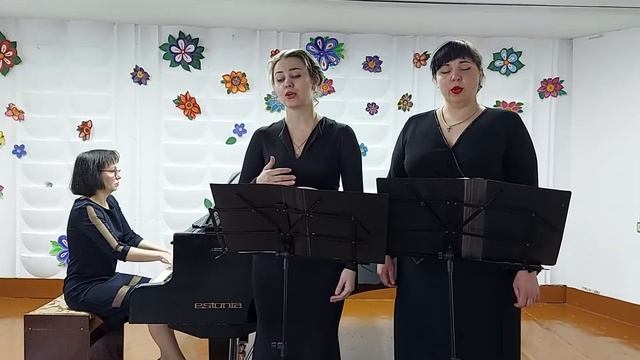 Ж.Оффенбах "Баркарола" .Виконують Юлія Голік та Олена Герман. Концертмейстер Олена Пушкар смотреть онлайн