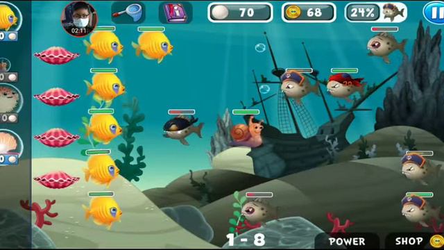 Fish Vs Pirates Level 8 смотреть онлайн