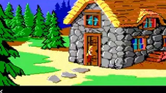 King's Quest 4: The Perils of Rosella - door glitch смотреть онлайн