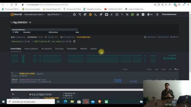 Gpu'ya Atılan Yanlış Bios Nasıl Düzeltilir | Hiveos Bakım modu | Maintenance mode смотреть онлайн