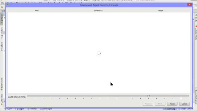AndroidStudio Convert image into WebP(Small size with Good quality) androidstudio tutorial смотреть онлайн