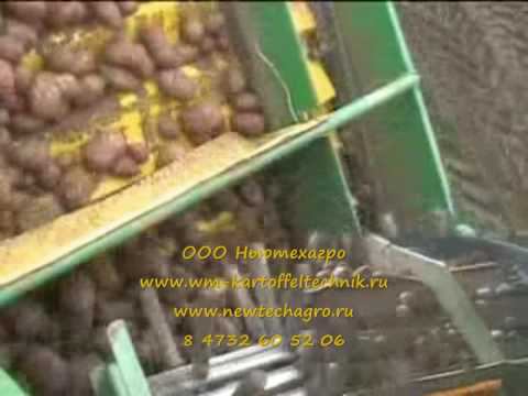 WM Kartoffeltechnik Wm комбайн видео 2
