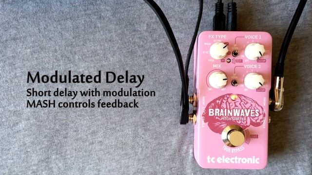 TC Electronic Brainwaves Pitch Shifter - 10 Different Sounds / TonePrints