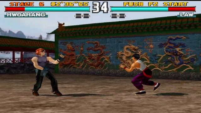 Tekken 3 Hwoarang with Xiaoyu Moves Arcade смотреть онлайн