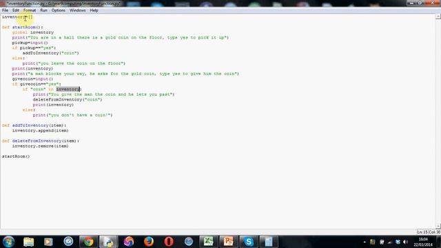 Second tutorial on deleting items from a list in Python смотреть онлайн