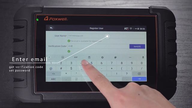 Foxwell NT809 User Manual: Register to activate and download software смотреть онлайн