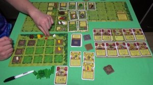 Агрикола. Играю в настольную игру. Соло. Agricola board game. Let's play. Old version. 1 player.