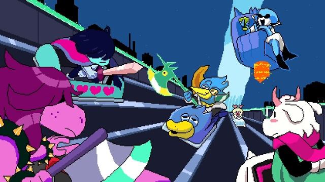 Deltarune Chapter 2 - Smart Race (Vs.  Berdly) [8-bit; VRC6]