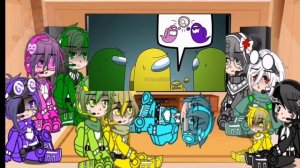 Rodamrix characters react to "Among Us Animation"(original story line)×part 4/?×Original