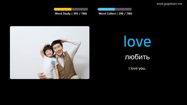 Выучить английский через картинки |английский словарь Дети | Golearn смотреть онлайн