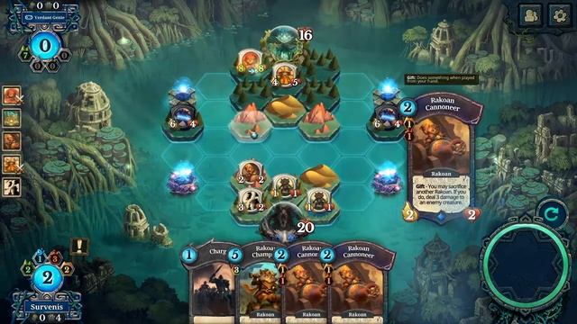 Faeria - Puzzles - Cannon Party (after update) смотреть онлайн