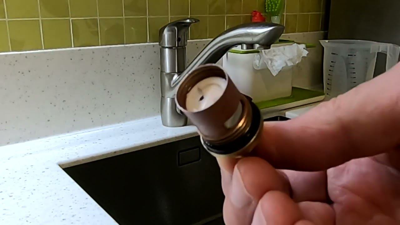 Ремонт кран-буксы питьевой воды крана KAISER смотреть онлайн