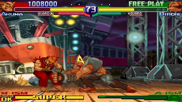 Street Fighter Alpha 3, Akuma Arcade Playthrough смотреть онлайн