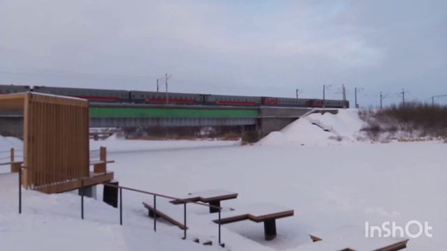 Город Грязи. Ж/д мост через реку Матыра смотреть онлайн