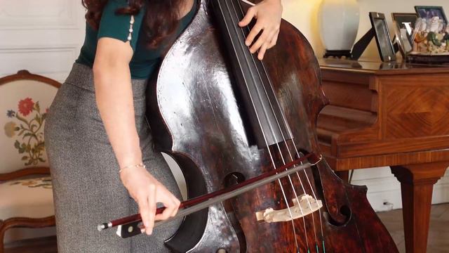 Bach — Cello Suite No. 1, [BWV 1007: 4. Sarabande]: Played by Lorraine Campet, Double Bass смотреть онлайн