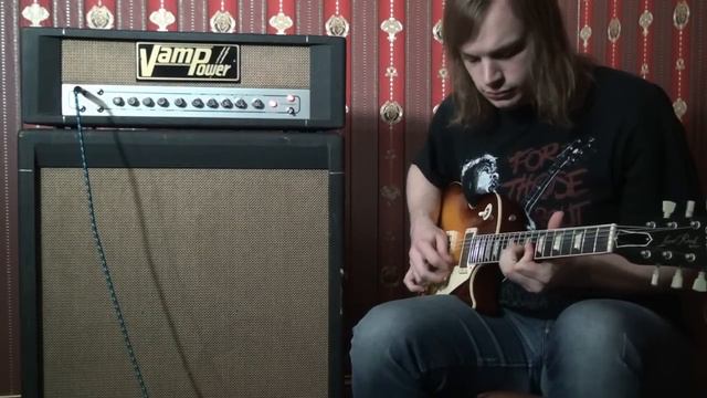 Tokai Love Rock LS-120 1980 real PAF Vampower MK 1b Vampower 4x12 Celestion G12M смотреть онлайн