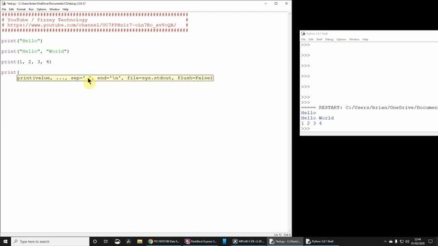 Python call tips | code completion tips explained for GCSE Computer Science смотреть онлайн