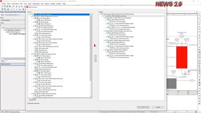 EPLAN - NEWS 2.9 - Improvements When Sorting Into the Existing Structure смотреть онлайн