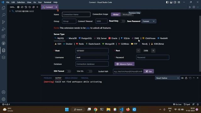 How to Connect MySQL Server Using VS Code смотреть онлайн