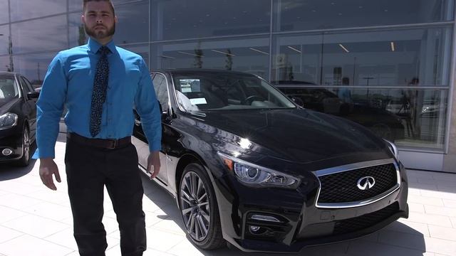 2016 Infiniti Q50 Red Sport 400 AWD смотреть онлайн