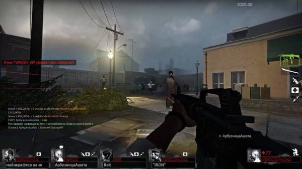 Стрим Left 4 dead 2 / ZOZO.GG Blood Factory # 3 / Режим сражение