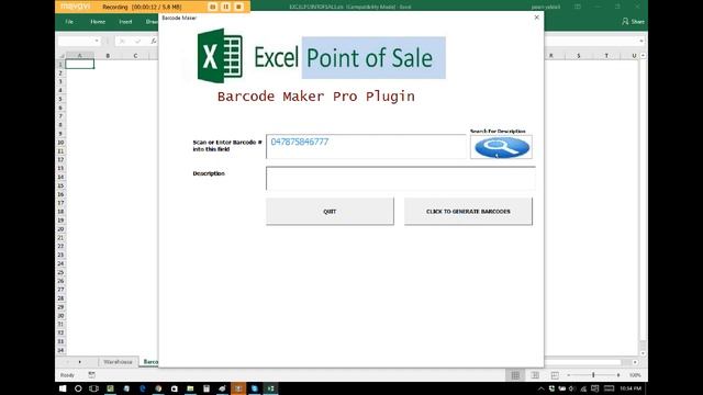 Use Excel to Generate Printable Barcodes in 30 seconds! смотреть онлайн