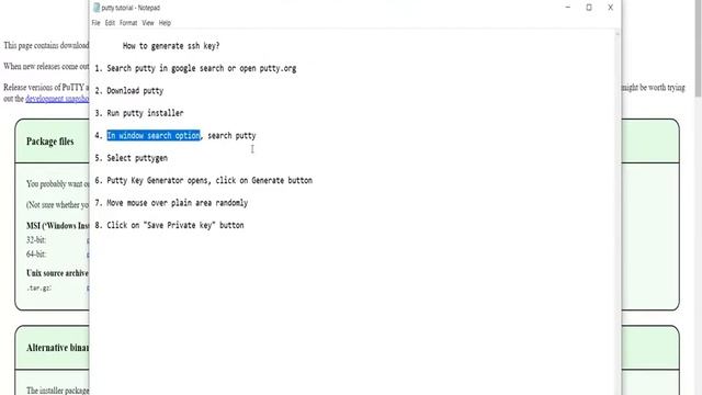 Putty Key Generator Download and Install Windows смотреть онлайн
