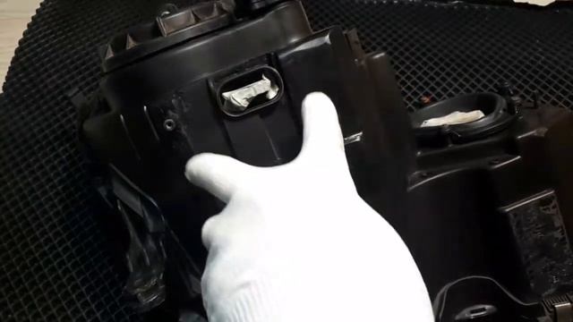 Фара на Mercedes-Benz W211 ксенон, адаптив смотреть онлайн