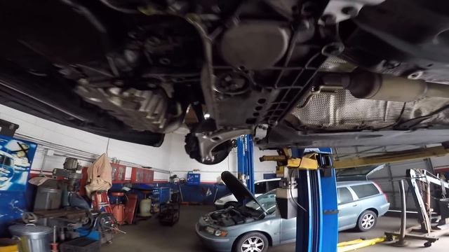 VW  PASSAT  B6 замена передних рычагов