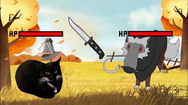 Maxwell the cat but my computer chooses the opponents — Cat meows, Talking Juan, Borzoi dog meme